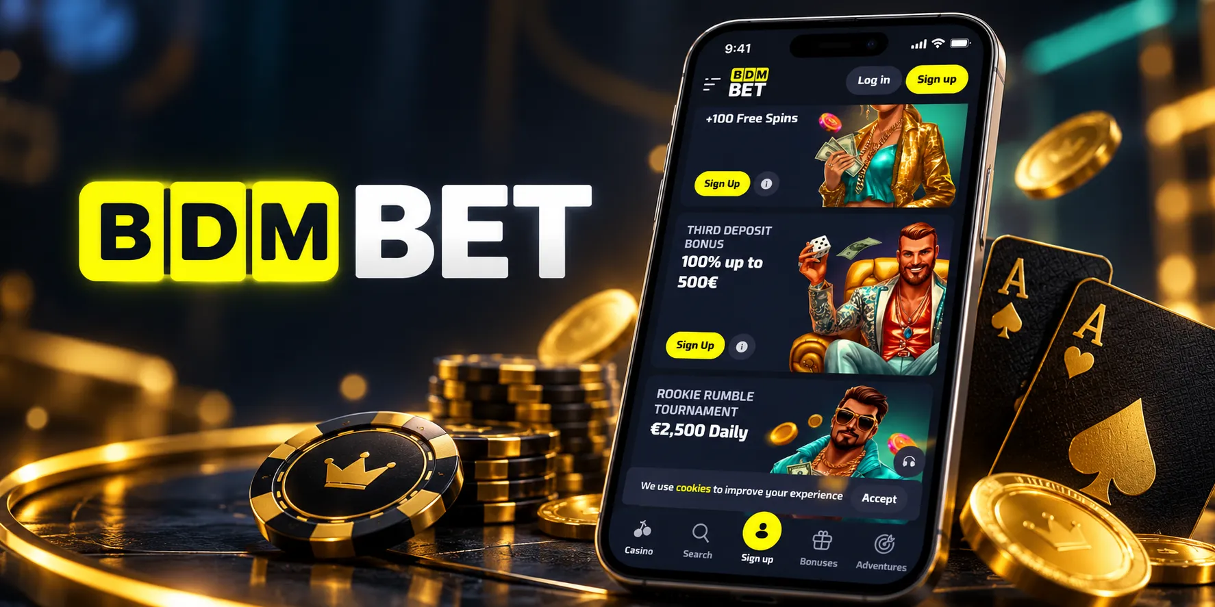 BDMBet Casino App-Screenshot